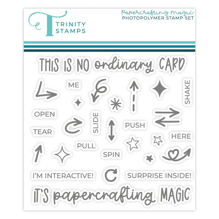Papercrafting Magic 4x4 Stamp Set