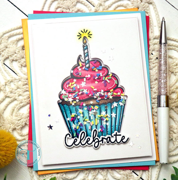 Celebration Cupcake 3x4 Stamp Set
