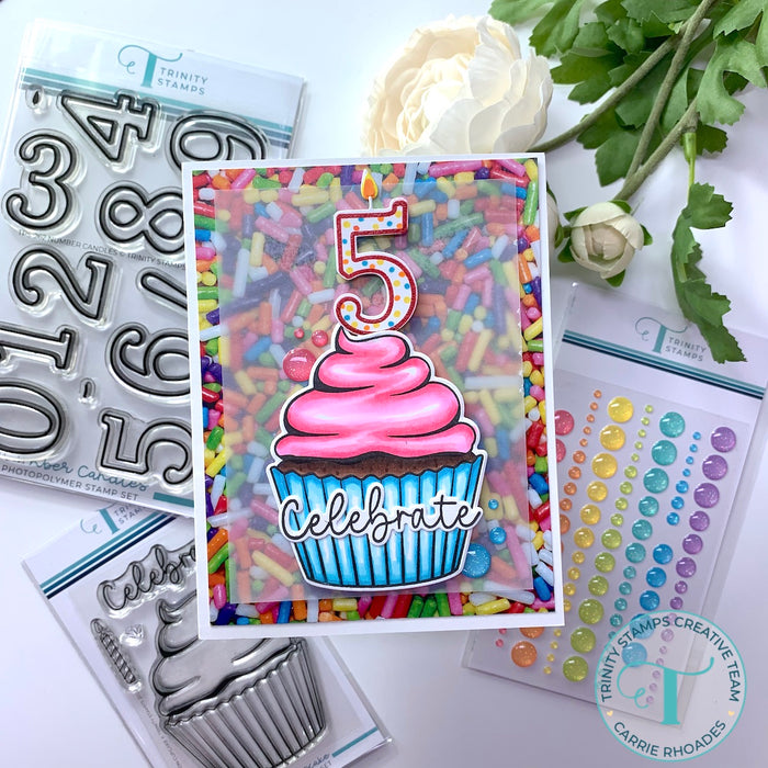 Celebration Cupcake Coordinating Die Set