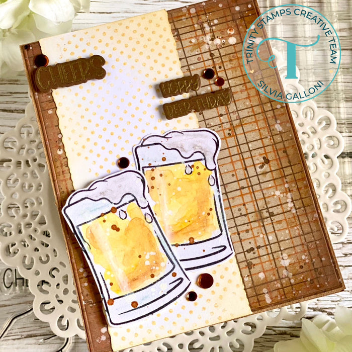 Here’s to Brew 4x6 Stamp Set