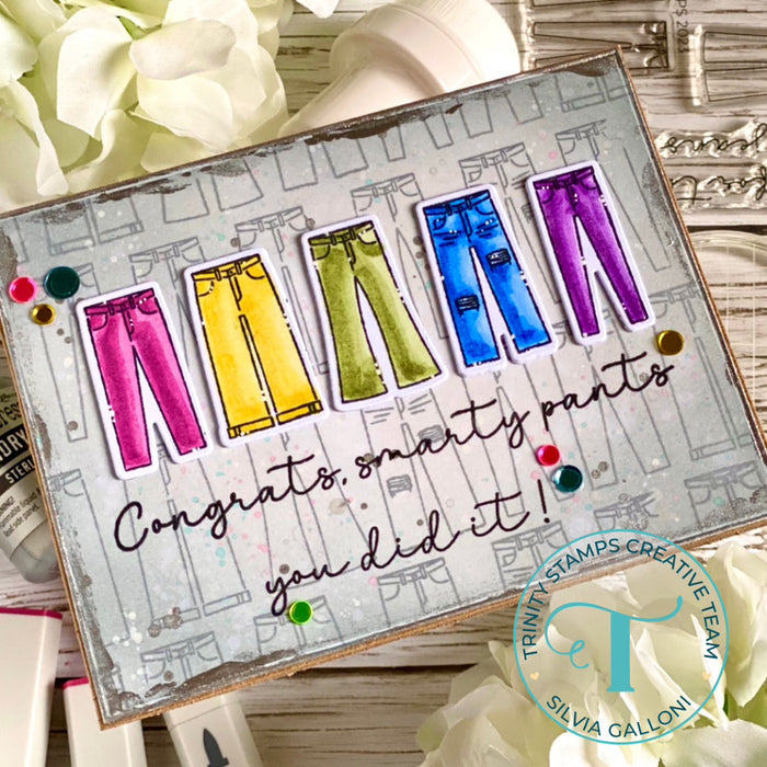 Smarty Pants 4x6 Stamp Set