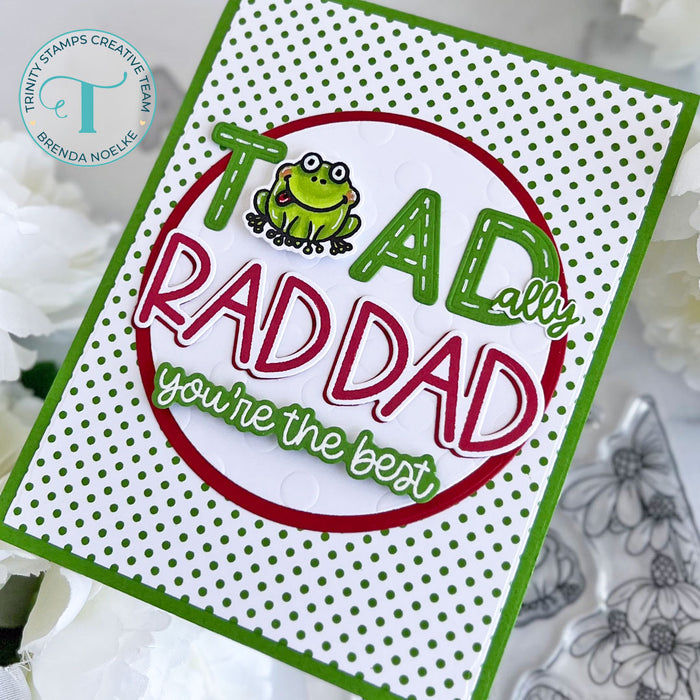 Rad Dad 3x3 Stamp and Die Set
