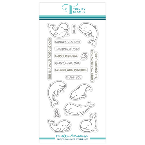 Multi-porpoise - 4x8 Stamp Set