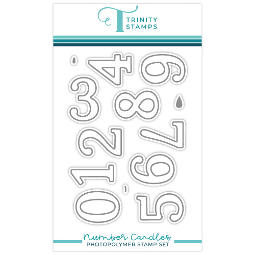 Number Candles - 4x6 Stamp Set