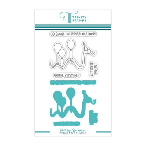Party Snake - 3x3 Stamp & Die Bundle