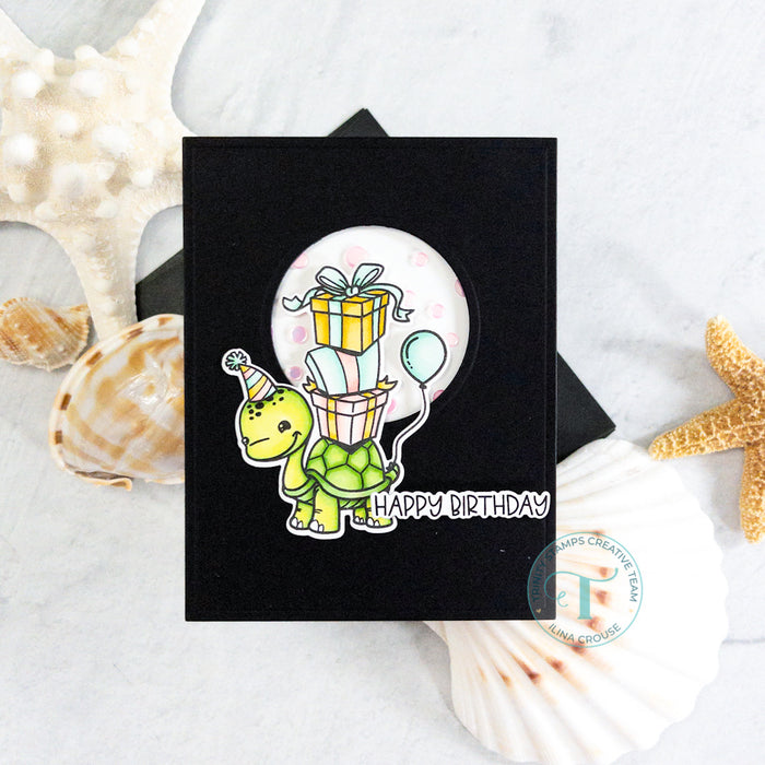 Tardy Turtle - 3x4 Stamp Set