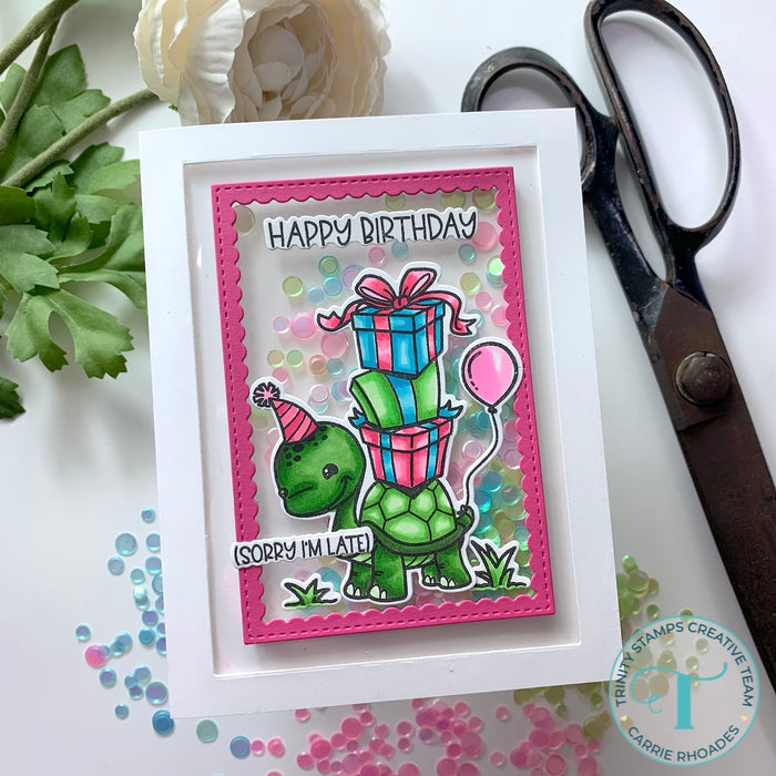 Tardy Turtle - 3x4 Stamp Set