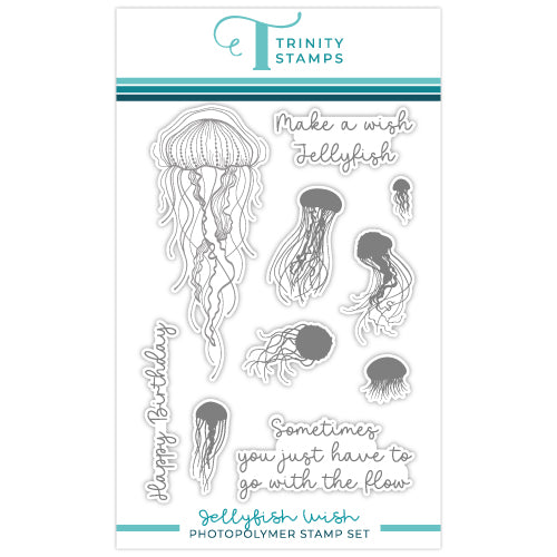 Jellyfish Wish - 4x6 Stamp Set
