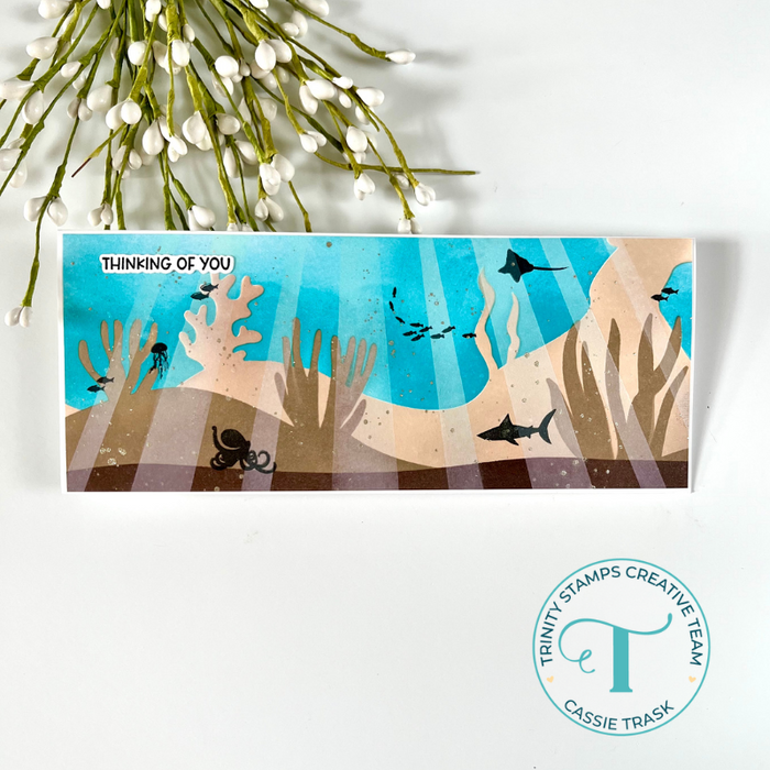 Undersea Adventure - 3-Piece 6x9 Stencil Set