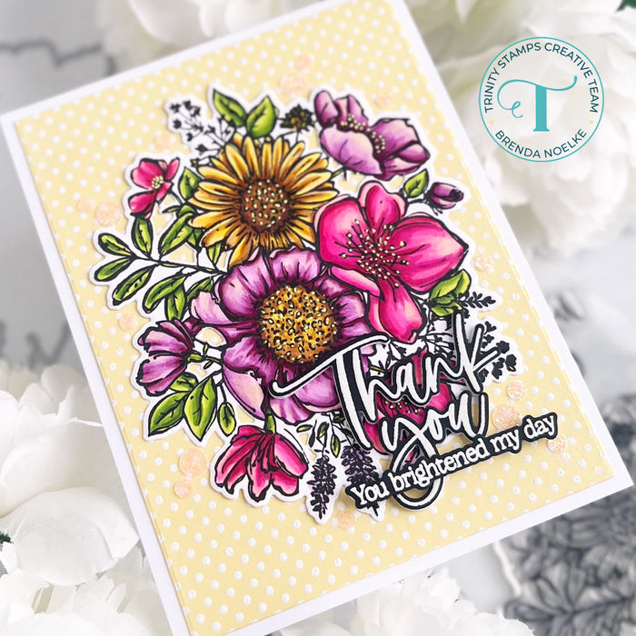 Sketchy Florals Coordinating Die Set