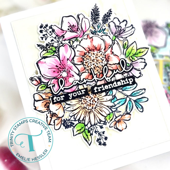 Sketchy Florals Coordinating Die Set