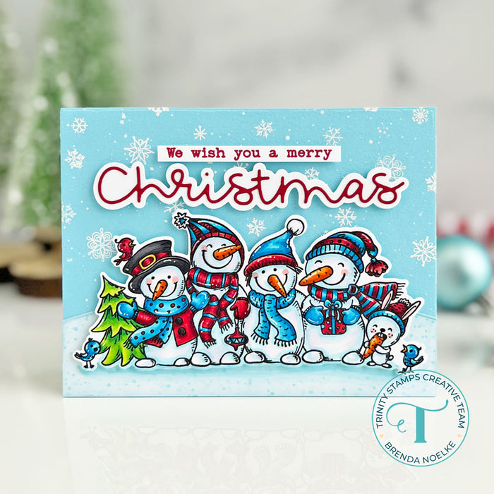 Freezin' Family 4x6 Stamp Set