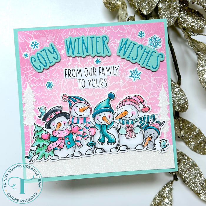 Freezin' Family 4x6 Stamp Set
