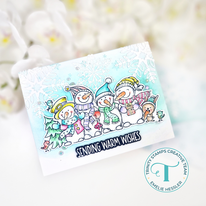 Freezin' Family 4x6 Stamp Set