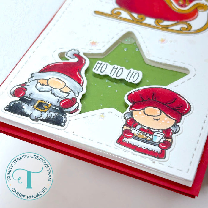 North Pole Gnomes Coordinating Die Set