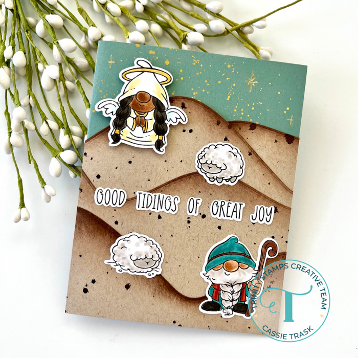 Good Tidings 4x4 Stamp Set