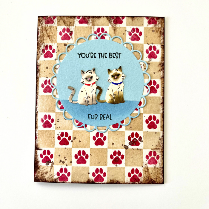 Paw-rents Stamp & Die Set *Craft Roulette Collection*
