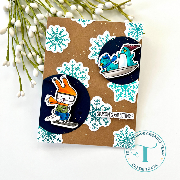 Bunny Slope 3x4 Stamp Set