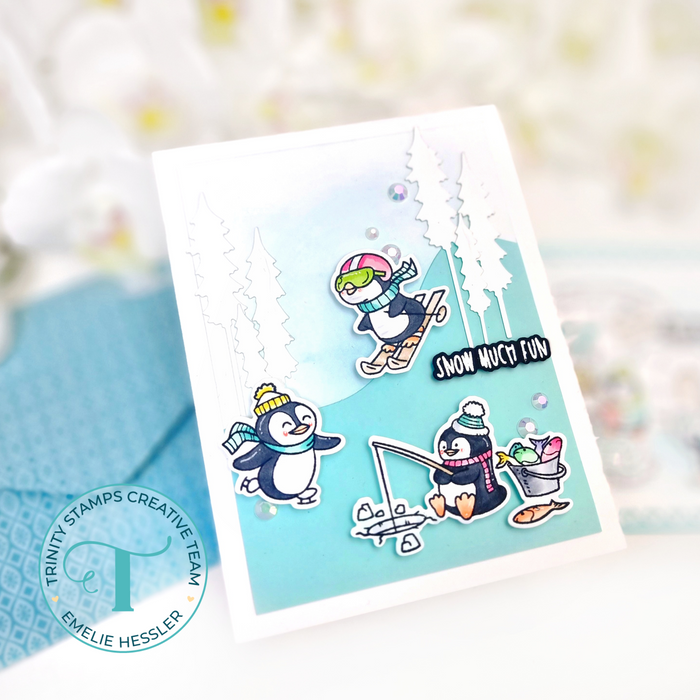 Frost Bite Cafe Coordinating Die Set
