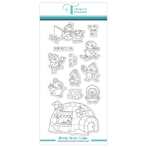 Frost Bite Cafe 4x8 Stamp Set