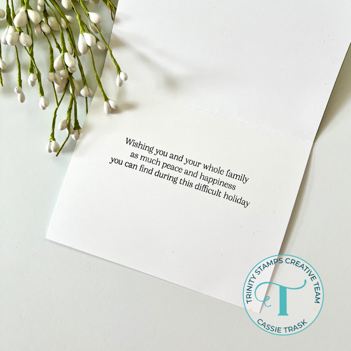 Difficult Holiday Sentiments 4x6 Stamp Set
