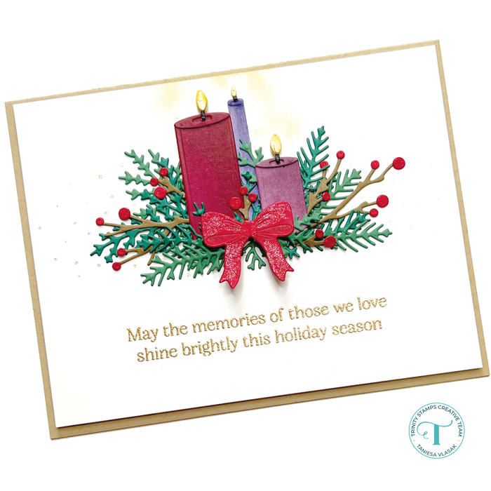 Difficult Holiday Sentiments 4x6 Stamp Set