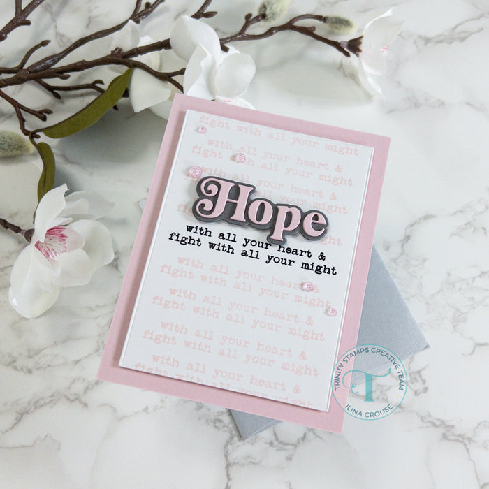 Simply Sentimental - Hope Coordinating Die Set