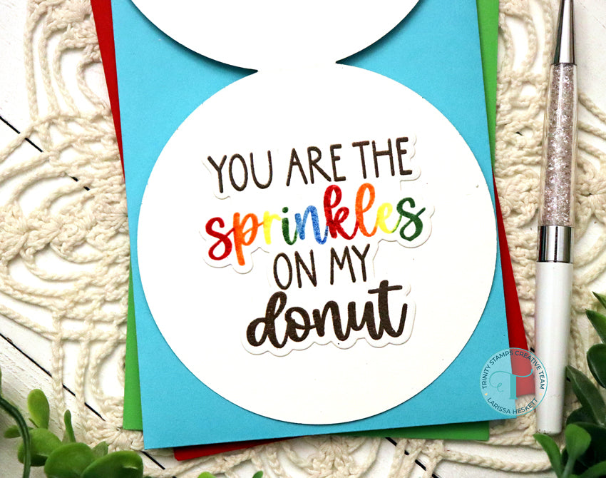 Sprinkles on my Donut 3x3 Stamp Set
