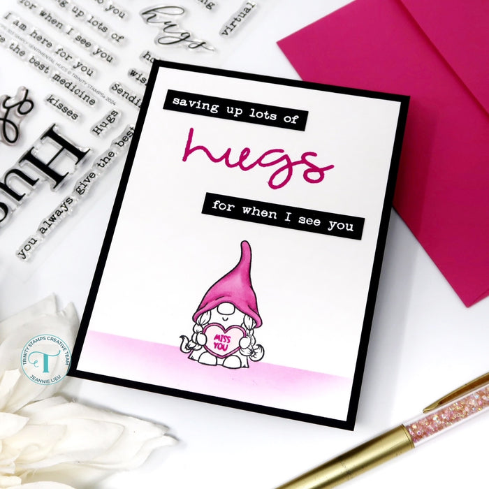 Simply Sentimental - Hugs 4x8 Stamp Set