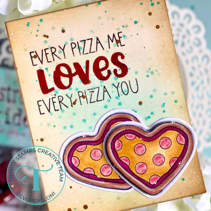 Every Pizza Me 3x4 Stamp Set