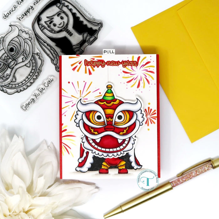 Dragon Dance 4x6 Stamp Set