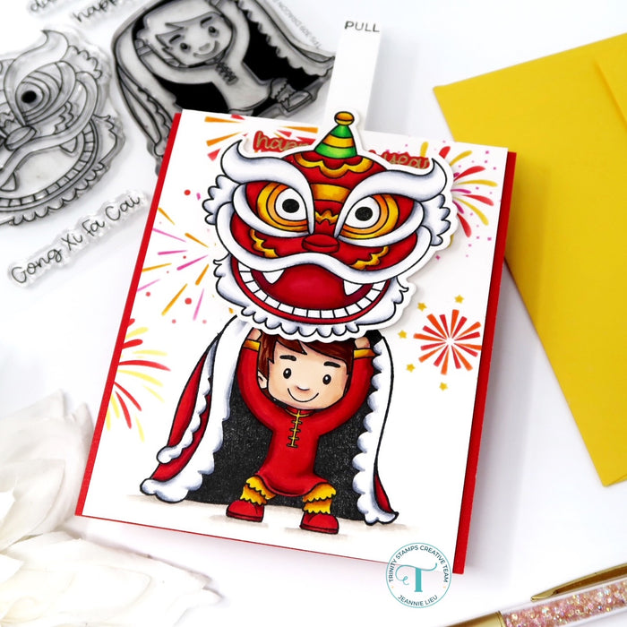 Dragon Dance 4x6 Stamp Set