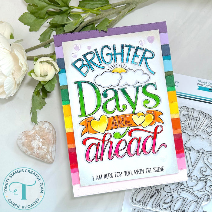 Brighter Days Ahead 4x6 Stamp Set
