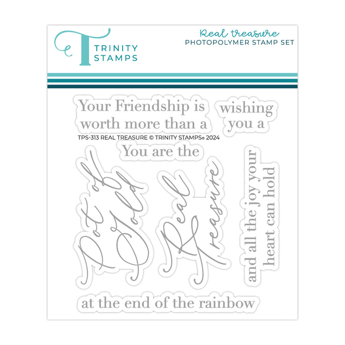 Real Treasure 4x4 Stamp Set
