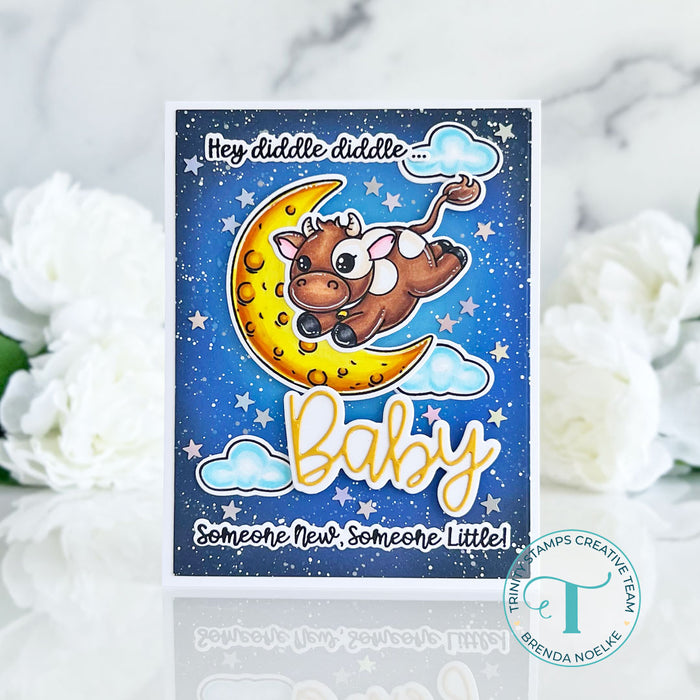 Hey Diddle Diddle 4x8 Stamp Set