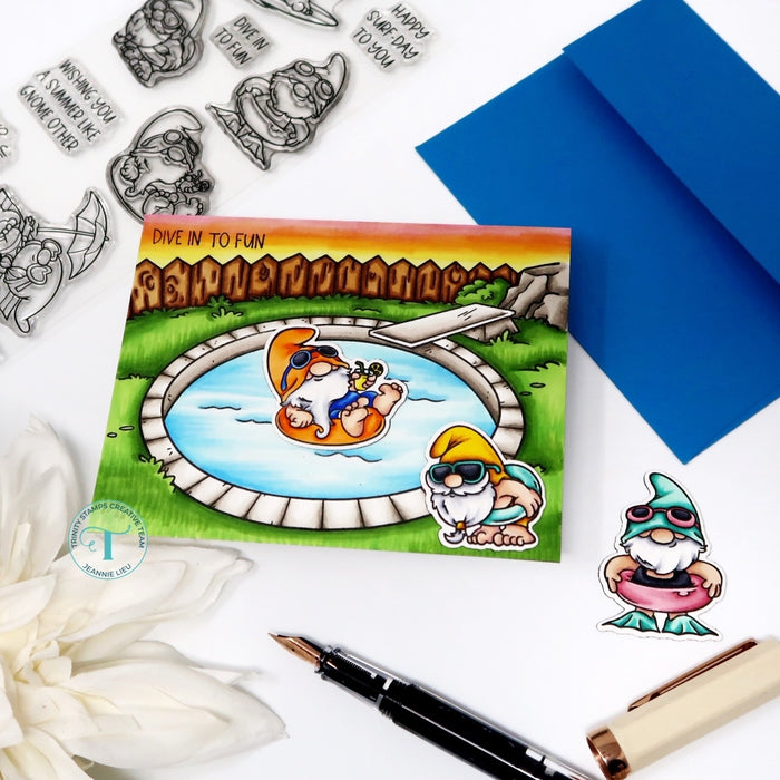 Summer Gnome Fun Coordinating Die Set