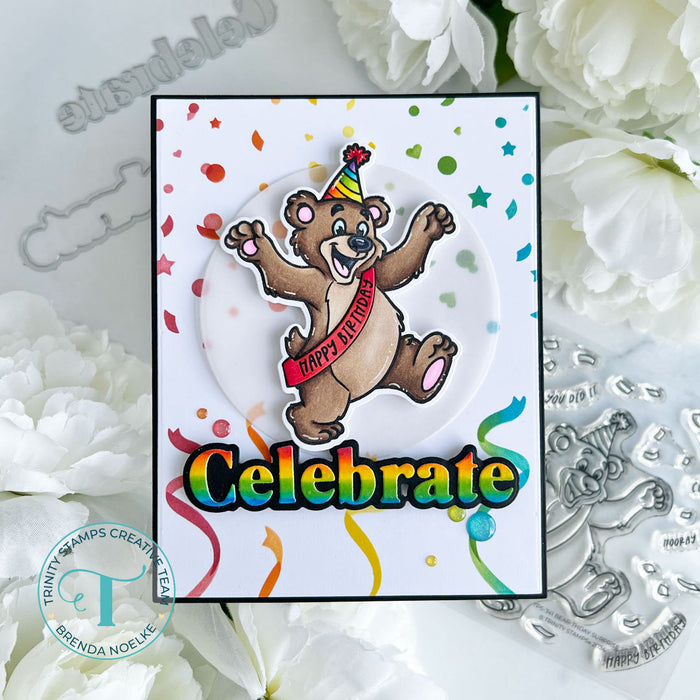 Bear-thday Surprise 4x4 Stamp Set