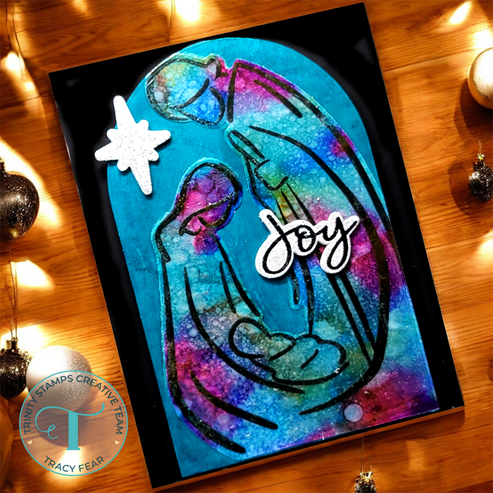 Arch-Shaped A-7 Card with  Nesting Arch Layers Die Set