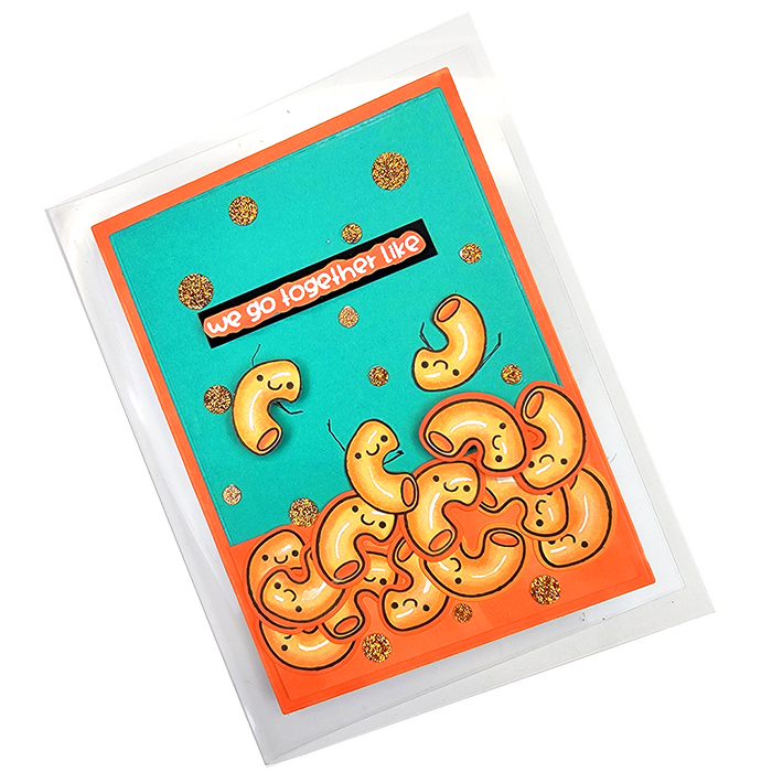 Extra Cheese 6x8 Stamp Set