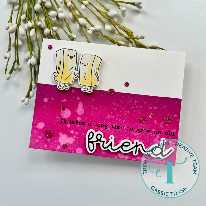 Fuchsia Sparkle Spots Confetti Embellishments
