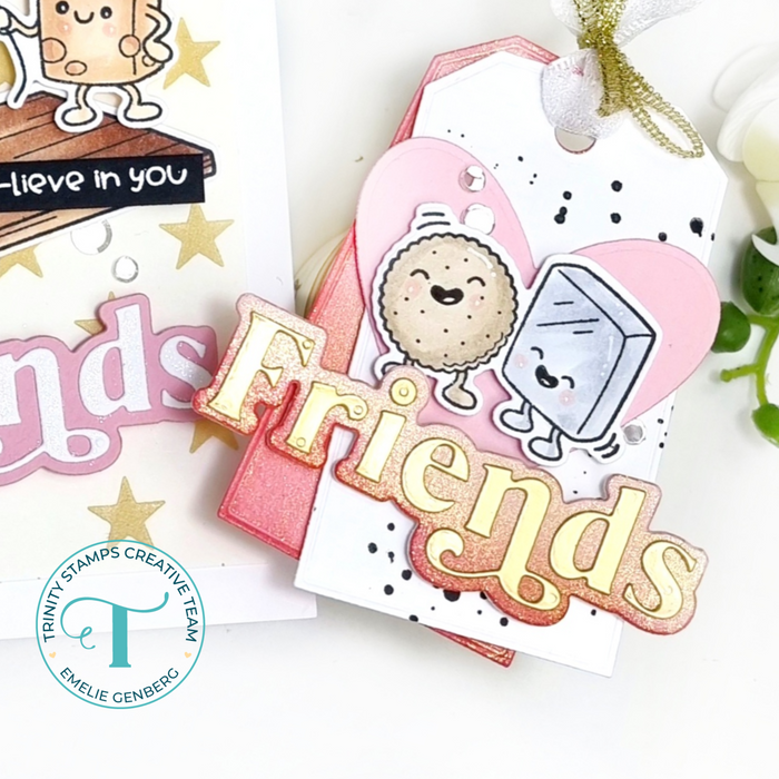 Extra Cheese 6x8 Stamp Set