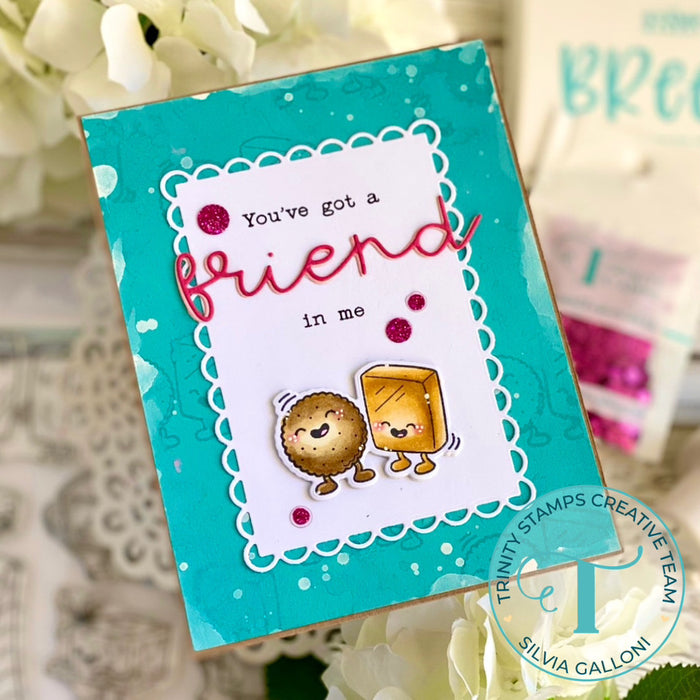 Simply Sentimental - Friend 4x8 Stamp Set