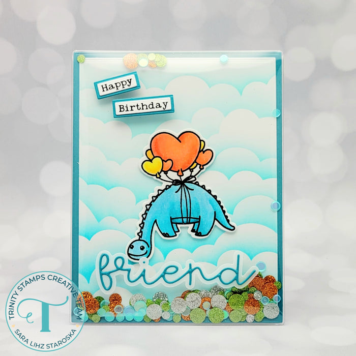 T-riffic Dinos 4x8 Stamp Set