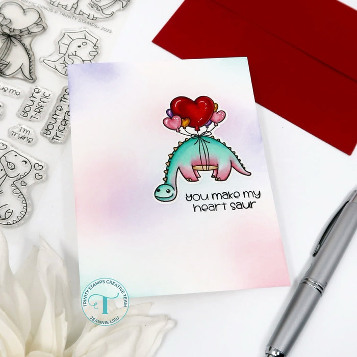 T-riffic Dinos 4x8 Stamp Set