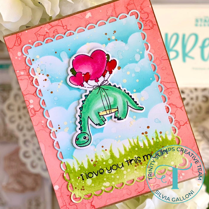 T-riffic Dinos 4x8 Stamp Set