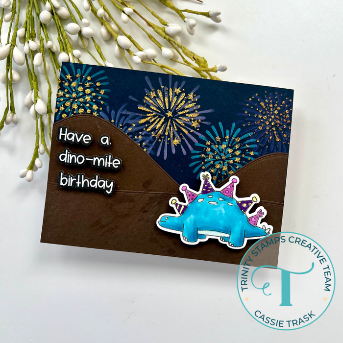 Partysaurus Coordinating Die Set
