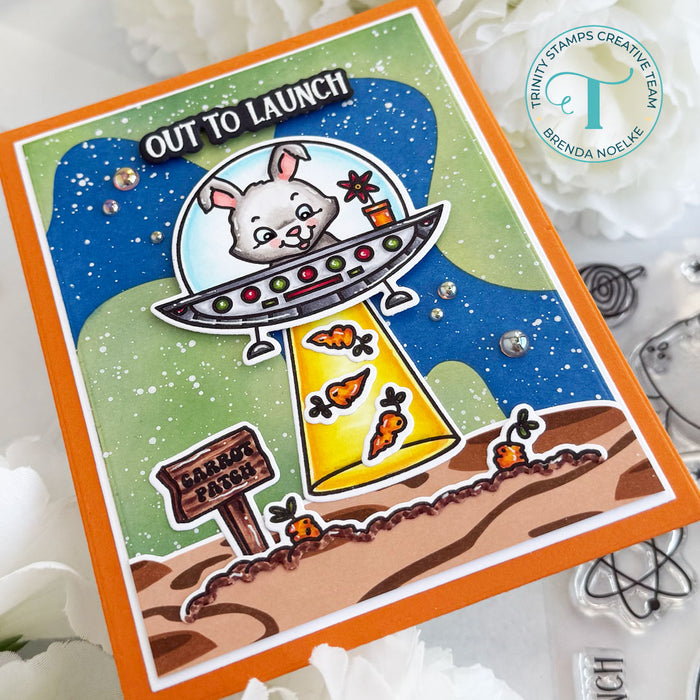 Cosmic Carrots Coordinating Die Set