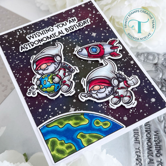 Starfield Letterpress Stamping Die