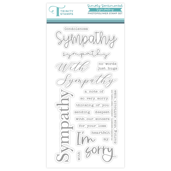 Simply Sentimental - Sympathy 4x8 Stamp Set
