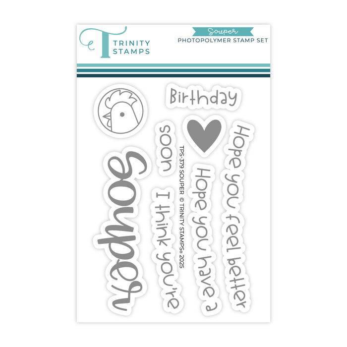 Souper 3x4 Stamp Set